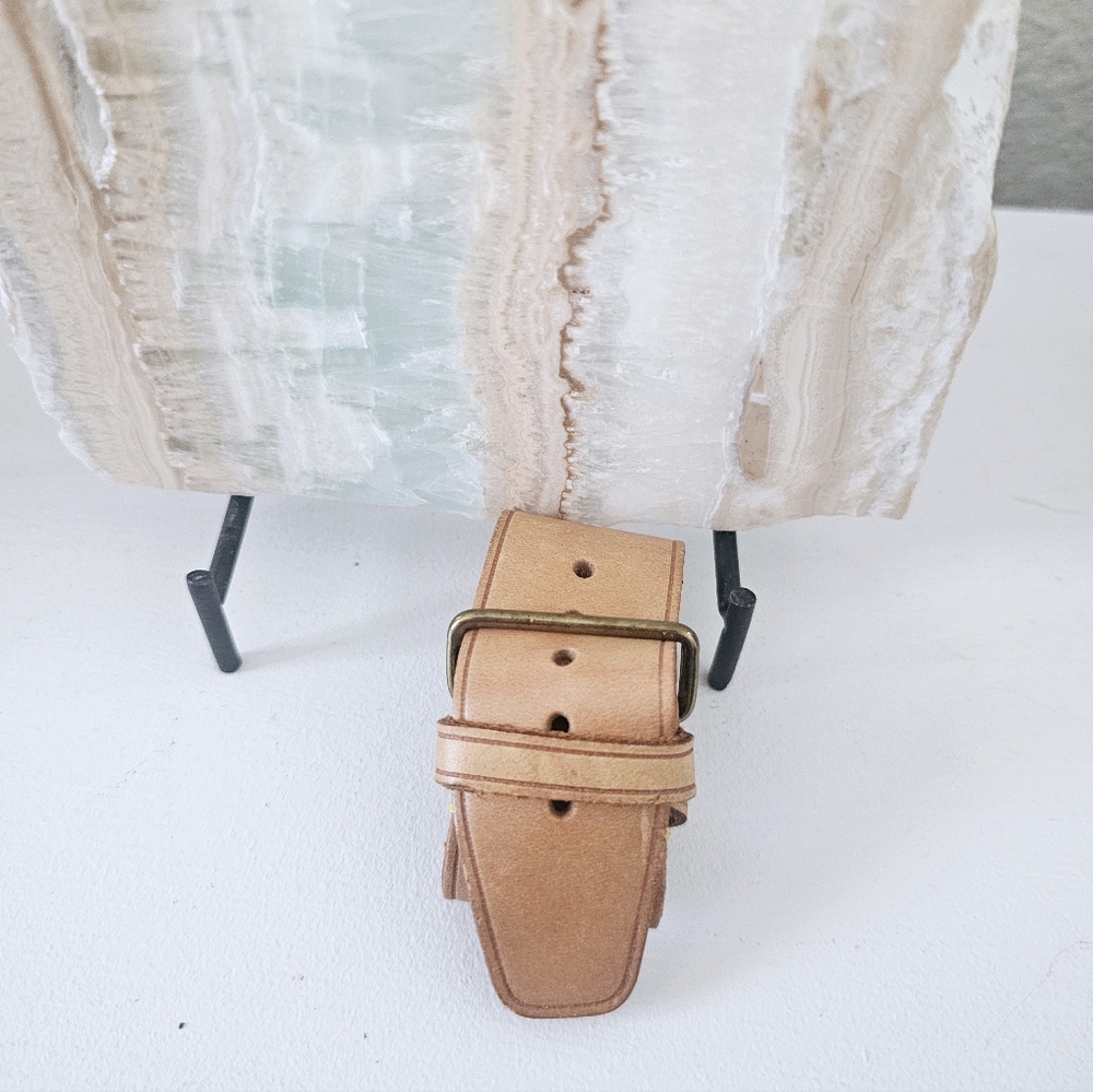 🤎GUC Authentic Vintage Louis Vuitton Vachetta Leather Poignet Buckle🤎